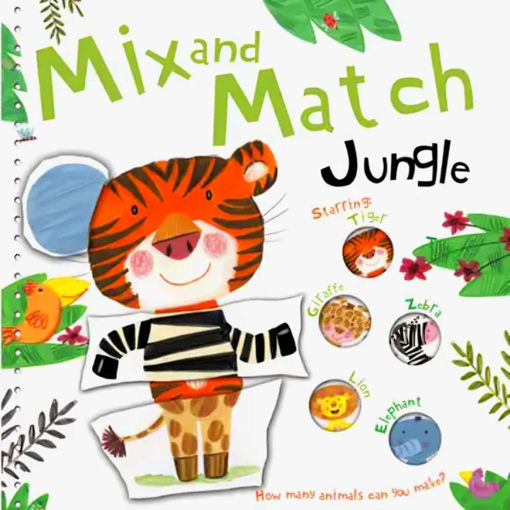 Picture of MIX N MATCH BOOK - JUNGLE